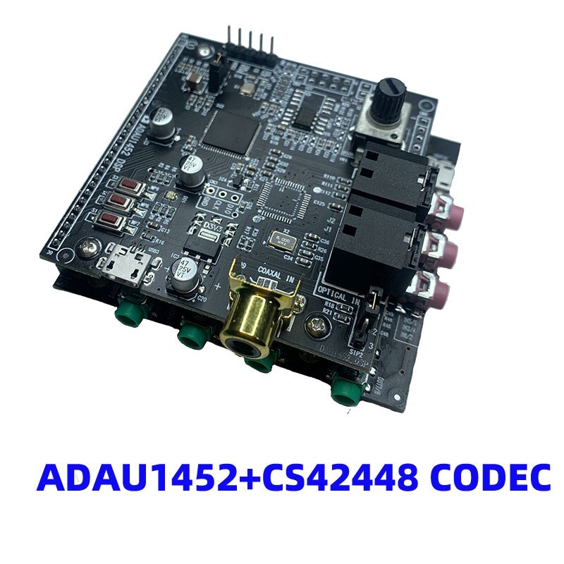 ADAU1452-DSP Development Board and CS42448 6 In 8 Out Decoder