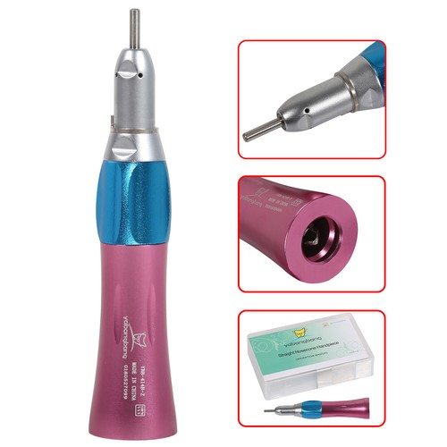 1-10pcs Dental Low Slow Speed Straight Nosecone Handpiece Pink 5pcs/pack HP Burs - Picture 5 of 61
