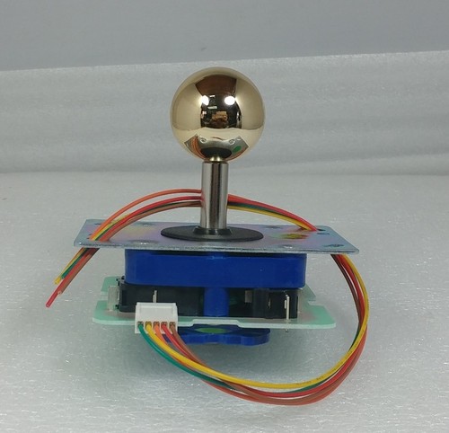 Japan Seimitsu Gold Joystick With 5 Pin Hanress Arcade Parts LS-32-10 - Picture 7 of 9