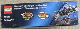 Lego DC Comics Super Heroes Batman Man-Bat Attack 76011 Ages 6+ 184pcs 