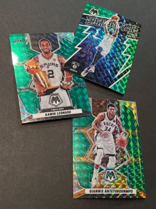 2021-22 Panini Mosaic Basketball Green Prizm You PICK B6