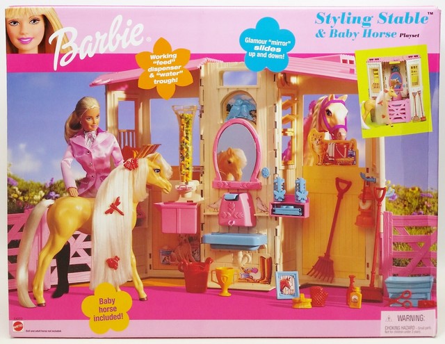 barbie horse stable game