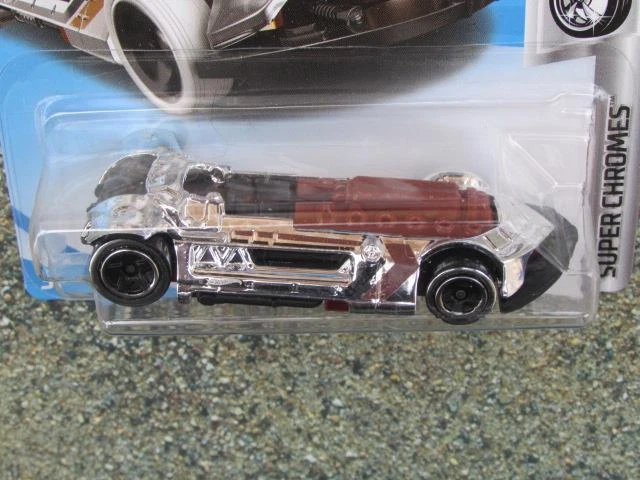 Hot Wheels 2018 #088/365 X-STEAM chrome / brown super chromes - Image 2 of 2