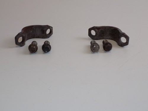 Half Shaft Strap Brackets TWO (2) w/ Bolts OEM 1984 - 1996 C4 Corvette - Picture 7 of 19