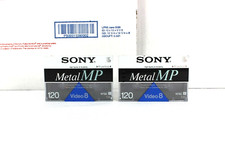 SONY METAL MP P6-120 VIDEO 8 NTSC 120 MIN CASSETTE TAPE BRAND NEW SEALED