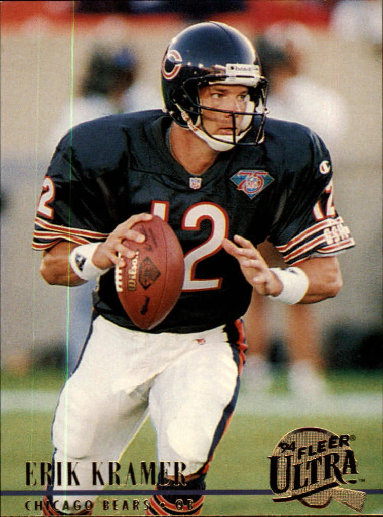 1994 Ultra (Fleer) Football "Main Set" Base Cards #351 to #525