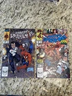 AMAZING SPIDER-MAN LOT 330 -331 LARSEN PUNISHER VENOM STYX STONE SIX