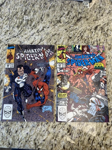 AMAZING SPIDER-MAN LOT 330 -331 LARSEN PUNISHER VENOM STYX STONE SIX