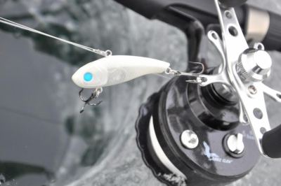 Ice Rattle Bait Ice Fishing Lure, Rattle Bait Jig HD ICE (Ghost White) | eBay