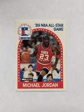 1989 NBA Hoops #21 Michael Jordan 10 MINT condition 