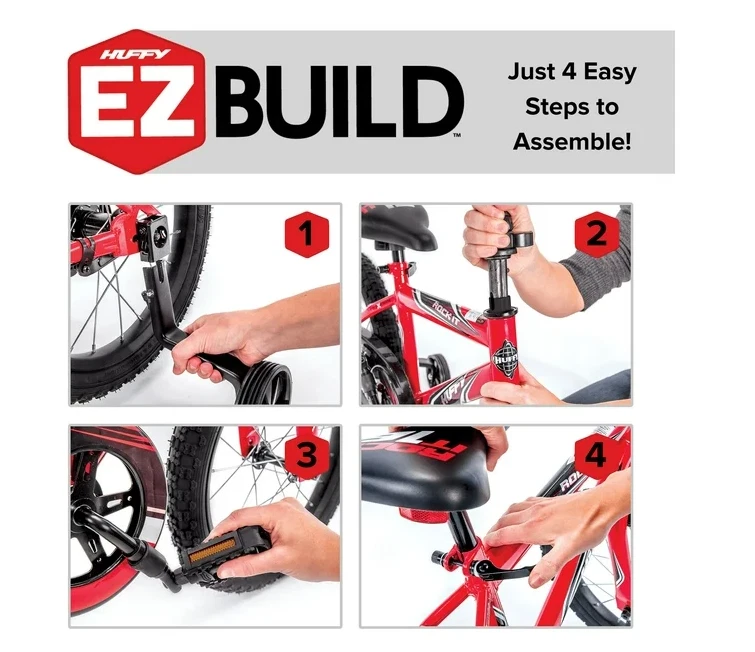 Huffy 16 in. Sea Star Kids Bike for Girls Ages 4 and up, Child, Metallic Purple - Image 4 of 4