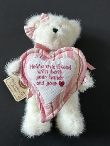 Boyds Bear Thinkin' of You Series Jennifer. Heart Pillow. Head Bean Collection. - Picture 5 of 9