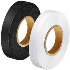 2 Pack 3/8 Inch Iron On Hem Tape Fabric Fusing Hemming Tape for Pants