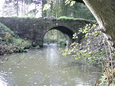 Photo 12x8 Muddied Waters Dunino The Dunino Burn after a certain amount of c2010