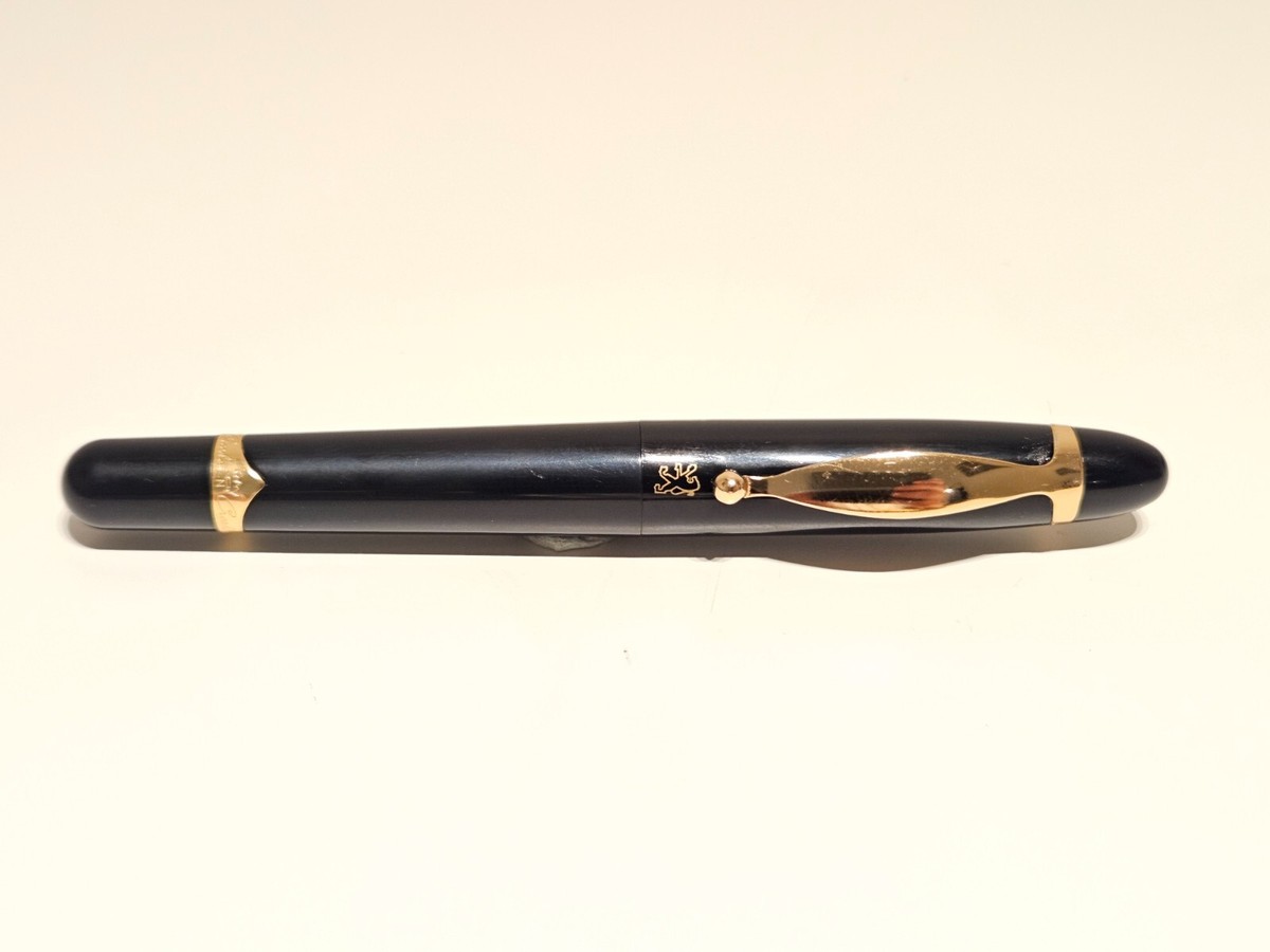 Stylo Plume Vintage Major - Couleur Bordeaux, Occasion Mais Plein De Caractère