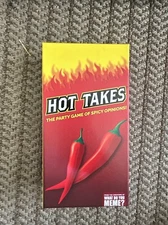Hot Takes - What Do You Meme (3-8 Players) Party Game of Spicy Opinions NEW Og