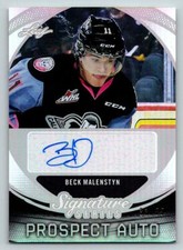 2015-16 Leaf Signature  AUTO Gray #SPBM1 Beck Malenstyn/55 /55 (ref 208684)
