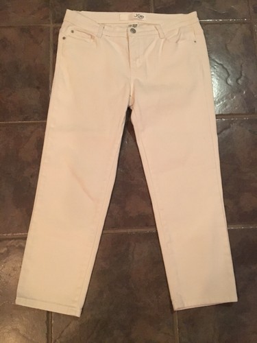 Joe Fresh Slim Coupe Etroite White Stretch Denim Women's Jeans Size 6 | eBay