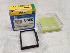 Nikon F3 Focusing Screen Type T w/ Case & Box for F3HP F3T F3P Cameras
