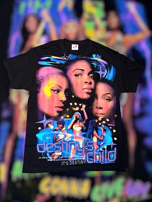 Backstock Co Destiny's Child I'm A Survivor Double Sided Rap T
