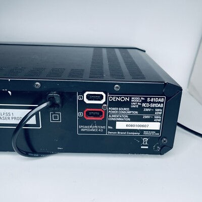 ラジオ・コンポ DENON S-81 ラジオ・コンポ DENON S-81 Denon S-81 CD/AM/FM/XM Ready micro