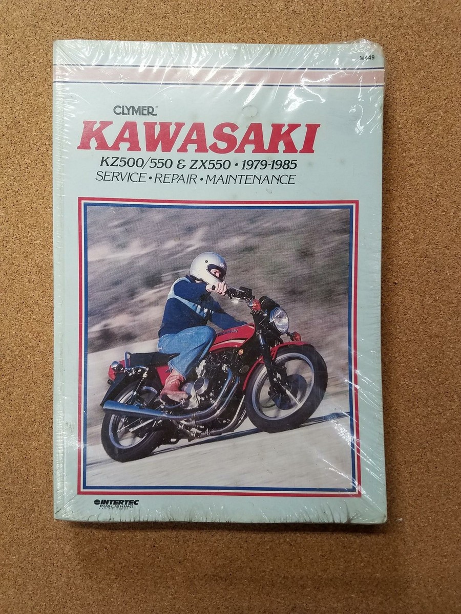 NEW CLYMER KAWASAKI KZ500/550 ZX550 1979-1985 SERVICE REPAIR