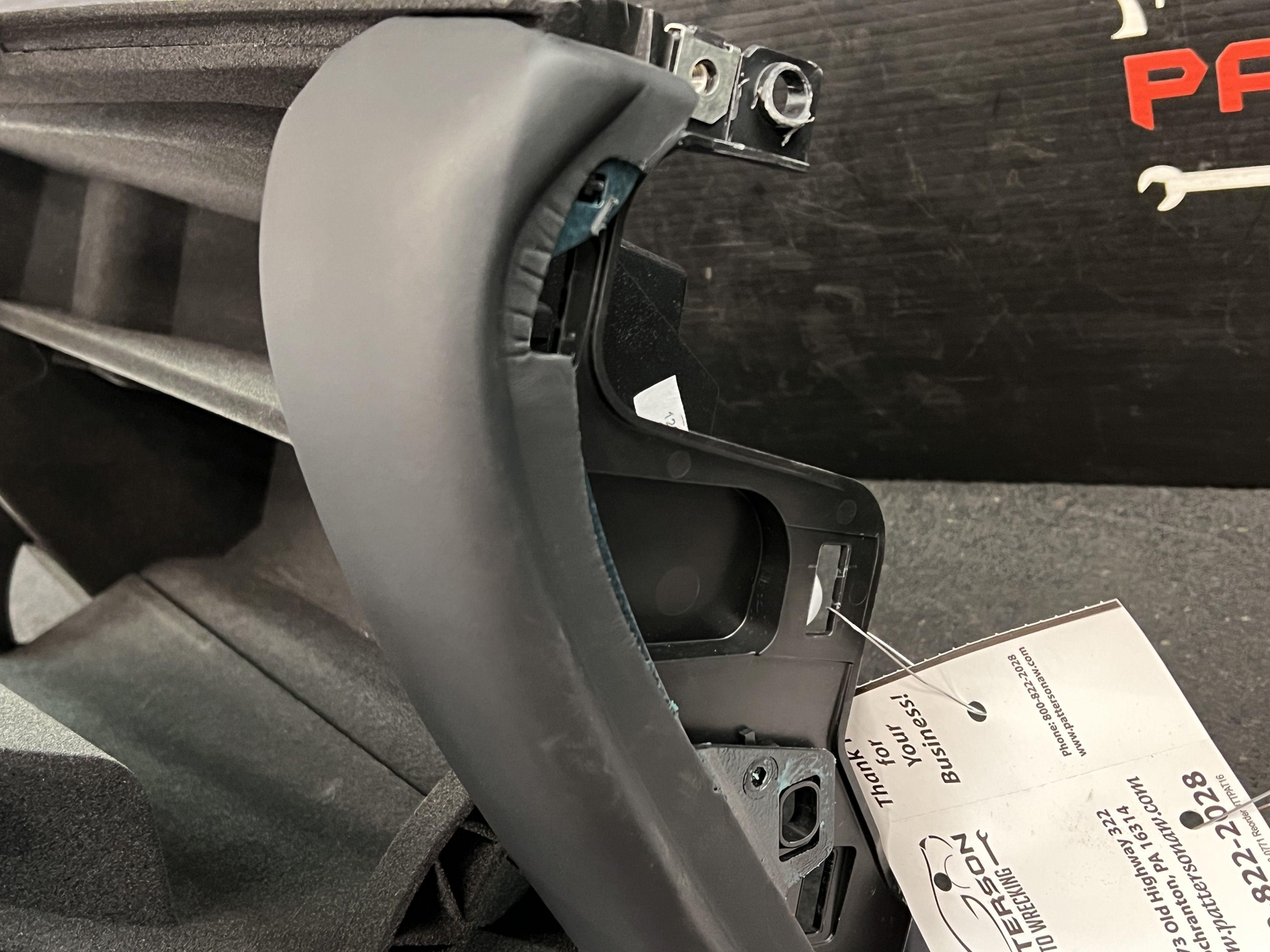 14-21 MASERATI GHIBLI GLOVE BOX STORAGE COMPARTMENT BLACK