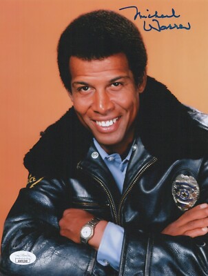 Michael Warren Ritter MICHAEL WARREN Signed HILL STREET BLUES 8x10 Photo Authentic Autograph ...