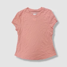 $24 Inc International Concepts Women's Pink Cotton T-Shirt Top Petite Size PL