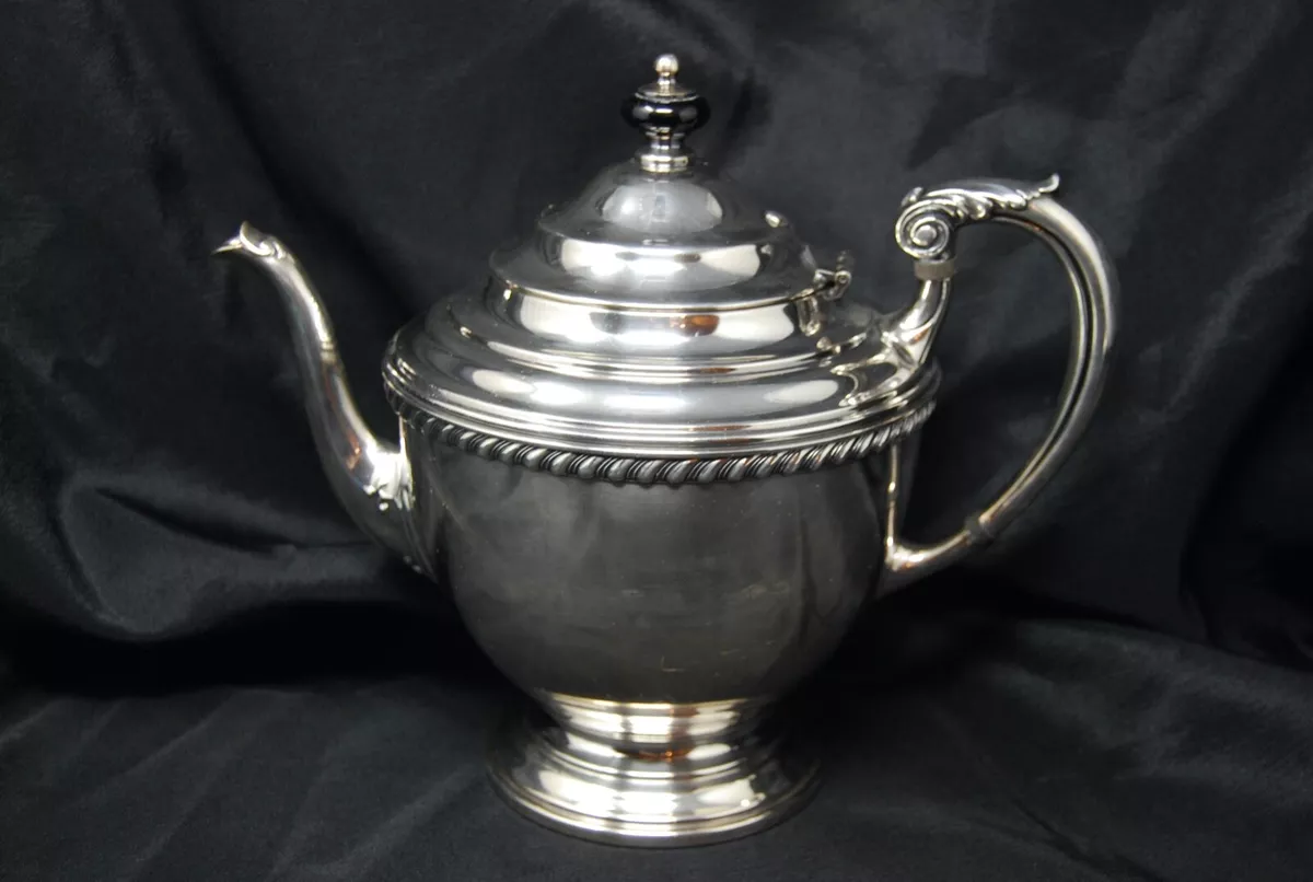 Antique silver hotsell teapots ebay