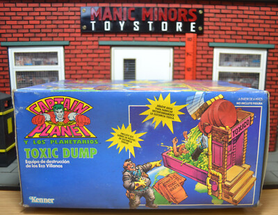 Captain Planet Actionfigur - Toxic Dump - Sealed - European Box