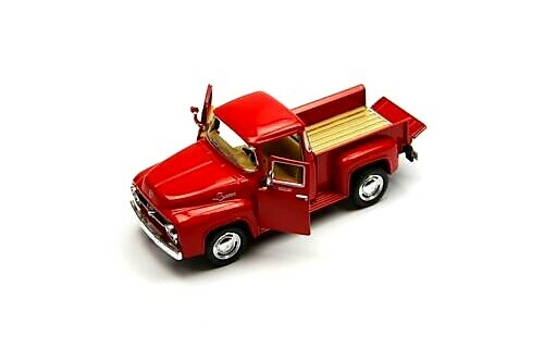 Ford F-100 Pick Up 1956 Rouge – Ertl American Muscle 1/18 – Miniature Rare
