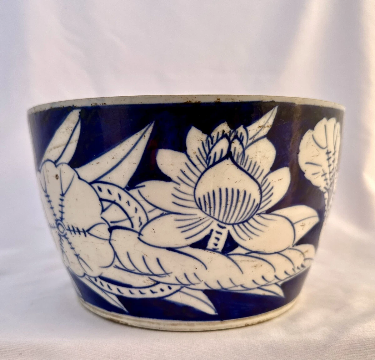 蓝色陶瓷1900-1940 中国古董碗| eBay