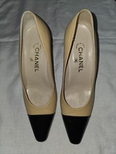 Chanel Classic Two-Tone Cap Toe Pumps