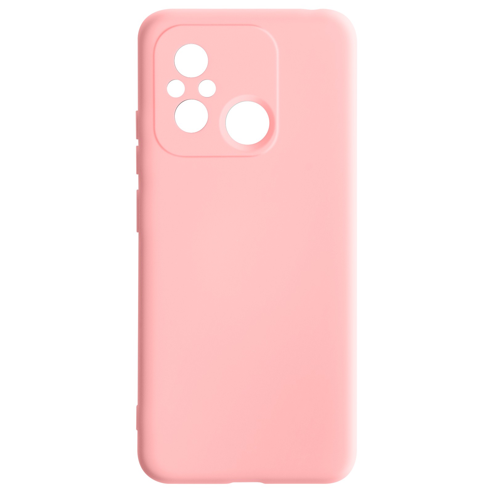 Coque Xiaomi Redmi 12C anti-choc Soft-Touch rose protection fine et mate