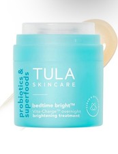 TULA Skincare Bedtime Bright Overnight Brightening Treatment 1.7 fl oz Vitamin C