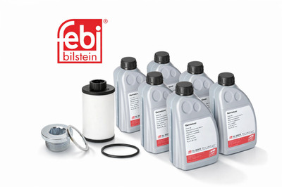 6L Febi Automatic Gear Oil + Gear Filter for Audi Seat Skoda VW DQ250 6-Speed