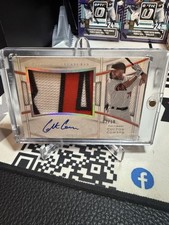 2023 Panini National Treasures Colton Cowser RPA /10 On Card Patch Auto Orioles