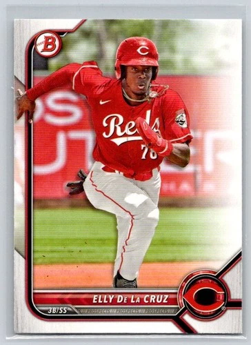 Elly De La Cruz - 2022 Bowman Draft #BD-80 - Cincinnati Reds Baseball Card