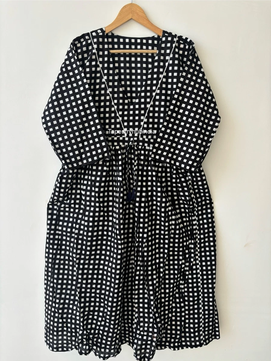white christmas dresses Dolma Oversized Butterfly Sleeve Dress L / Navy/Pink main image 0