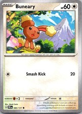BUNEARY 083/131 PRISMATIC EVOLUTIONS POKEMON
