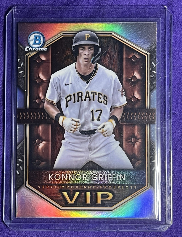 Topps 2025 Bowman Chrome Very Important Prospects Konnor Griffin Pirates VIP-20
