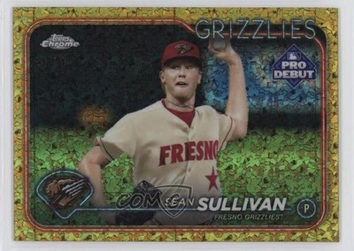 2024 Topps Pro Debut Chrome Gold Mini-Diamond Refractor /50 Sean Sullivan 1f5h