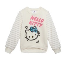 HELLO KITTY GIRLS LOGO SWEATSHIRT - Size 6