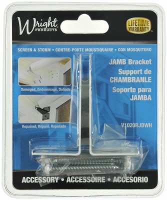 Replacement Jamb Bracket, White - V1020RJBWH