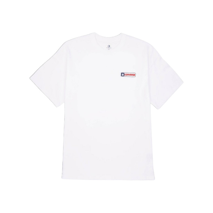 Converse Loose Fit Box Star T-Shirt White