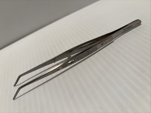 Endodontic Dental  Pliers 6in Locking with Grooved Tip NORDENT # DP3