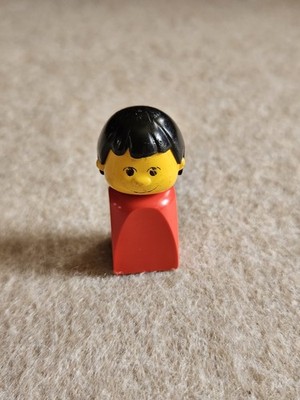 LEGO Basic MiniFigure Finger Puppet (Item 4224c01) - Vintage 1980s  GENUINE 