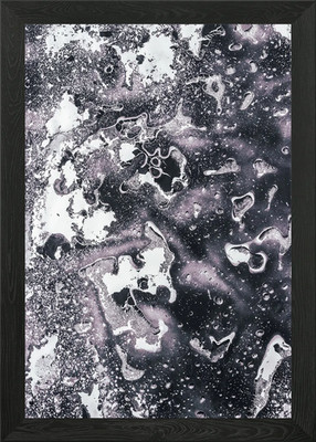 Sprühbild Textur gerahmt Wandbild Poster Leinwanddruck Bild