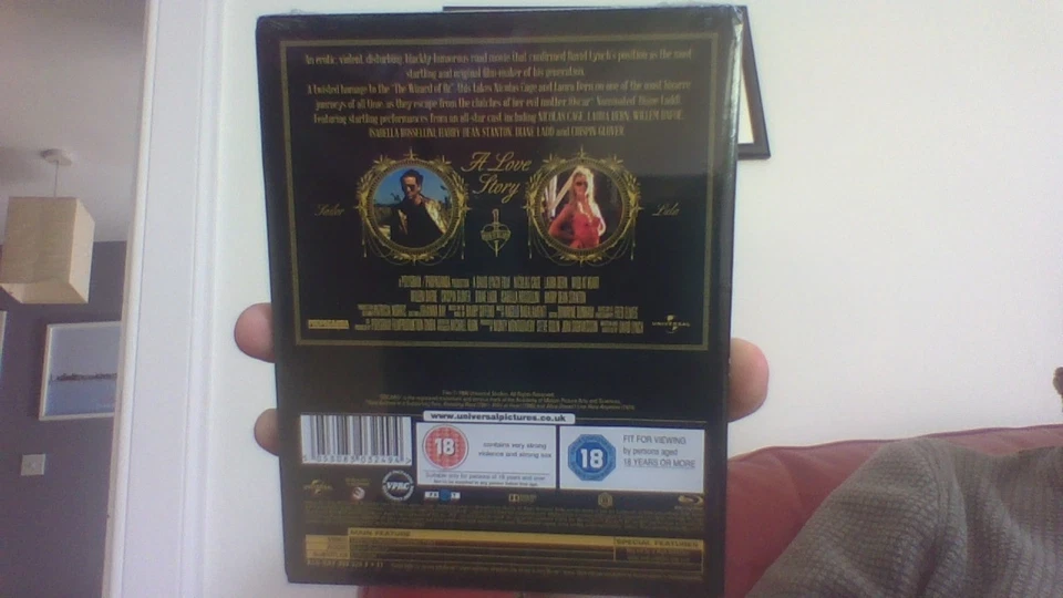 WILD AT HEART - UK BLURAY STEELBOOK - NEW / SEALED - PERFECT CONDITION - Image 2 of 2